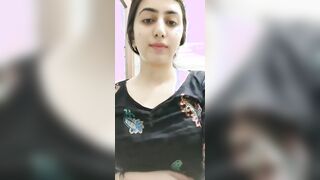Pakistani Paki Cute GF  Record her Self  for  BF Cute  & Slutty
