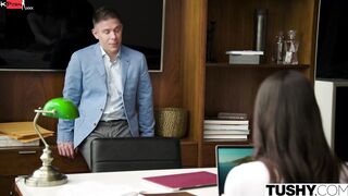 TUSHY Anal-enjoying college college sluts seduces her professor