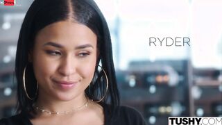 TUSHY Thin Bae Ryder dreams of anal all day & night