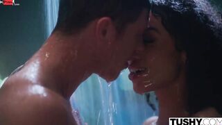 TUSHY Anal-enjoying slender Alexis seduces her bestie's BF