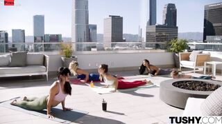 TUSHY Bae Kenna James cheats & getting DPed at yoga retreat