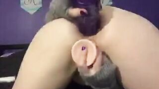 Filling both of my holes FULL FILM