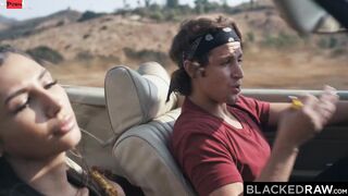 BLACKEDRAW Crazy Hot Gianna Dior devours stranger's BBC