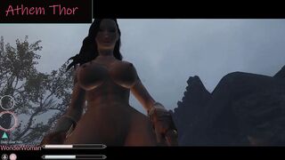 Wonder Woman Makes DragonThor Do the Most Perverted Things