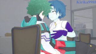 Kaoruko Awata (Bubble women) and Izuku Midoriya have insane sex - My Hero Academia Anime