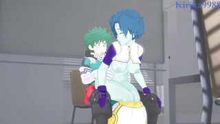 Kaoruko Awata (Bubble women) and Izuku Midoriya have insane sex - My Hero Academia Anime