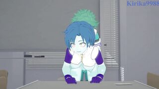 Kaoruko Awata (Bubble women) and Izuku Midoriya have insane sex - My Hero Academia Anime