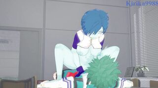 Kaoruko Awata (Bubble women) and Izuku Midoriya have insane sex - My Hero Academia Anime