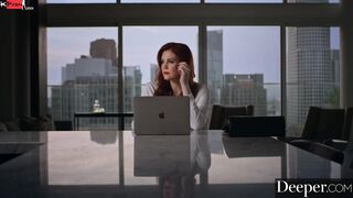 Deeper. Seductress Lena Paul getting spanked & fuck! intensely