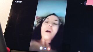 Big Boobed older doing cybersex with a fan during the pandemic quarantine with Leyva Cutie ctdx