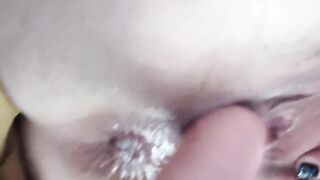 Long Squirter MandyCandy424 loves soaking the bed