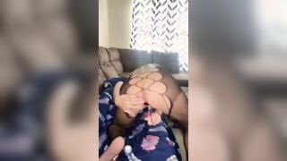Cum see the cum run out my twat