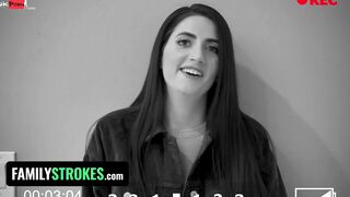 FamilyStrokes - Bratty Barely Legal Getting Tied Up And Dicked By Stepdad and Huge Hooters Stepmom Lauren Phillips