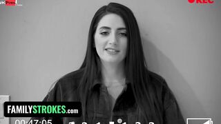 FamilyStrokes - Bratty Barely Legal Getting Tied Up And Dicked By Stepdad and Huge Hooters Stepmom Lauren Phillips