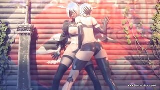 ► Nier Automata B2 Cartoon Anime Game Sex