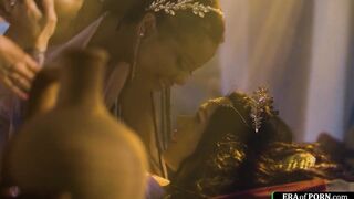 Trans goddess Eva Maxim fucks ebony girl