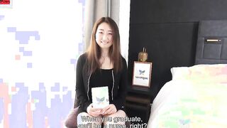 Cute Japanese Miss Ai Okamoto is our goddess little nurse from Tokyo