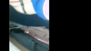 Brazilian 18 yo stunning butt masturbation