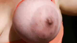 Tying Up My Big Jugs, 'til they're purple, sore and swollen