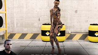 SEXVERSE Gameplay #04 Mirada Is Pregnant With A Ebony Baby!(NTR/Mass Effect)