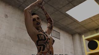 SEXVERSE Gameplay #04 Mirada Is Pregnant With A Ebony Baby!(NTR/Mass Effect)