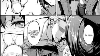 [Voiced Doujin] Kuromorimine -The First Day- [Rough] [Double Penetration] [Face-Fuck] [Vibrator]