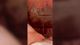 Lexus Lynn soaking the chair