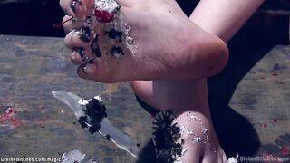 Cosplay femdoms dominate and fuck men