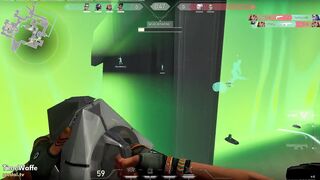 Raze squirts on idiotic noobs into valorant to performance dominance