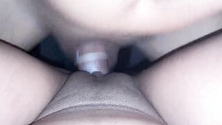school girl had several orgasms inside a row when i just put the blowjob of my cock into her tight snatch