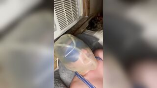 Fetish Hood BreathPlay Pt.two