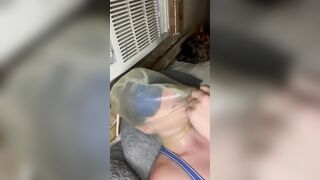 Fetish Hood BreathPlay Pt.two