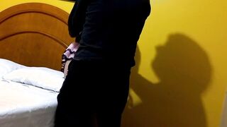Hispanic with a nice butt agrees to have anal sex with her crazy hot hung stepbrother
