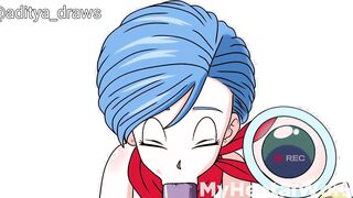 Dragon Ball Incredible Bulma Cartoon Animation Compilation two