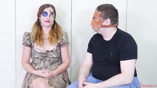 Humiliated BONDAGE Cutie toyed with toy