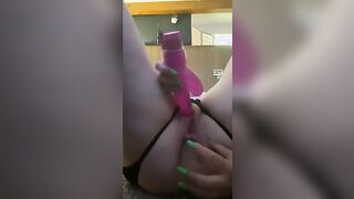 Cutie milf rough orgasm double penetration