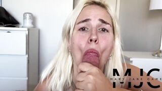 Naughty Fellatio point of view & First Time Booty Plug Sex With My Hubby
