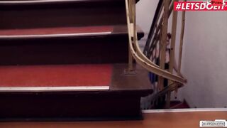 Bums Buero - Inked Red Haired Secretary Jezzicat Pounded In The Office