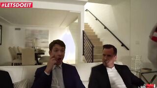 LETSDOEIT - HighSchool BFFs Party Ends With Bf Swapping GROUP SEX
