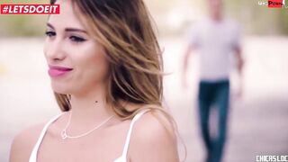 LETSDOEIT - beauty Slim Latina Baby Nicols Fucks Stranger Outside