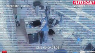 Freaky Hostel - Missy Luv liking Some Gigantic Penis Hotel Lobby Lust