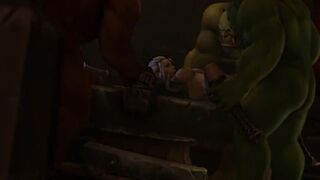 World of Warcraft Anime Compilation part two (3D Cartoon Uncensored)