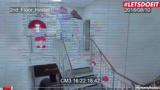 Horny Hostel - Tiffany Tatum Petite Hungarian Caught Peeking And Getting Boned