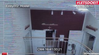 Horny Hostel - Tiffany Tatum Petite Hungarian Caught Peeking And Getting Boned