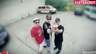 LETSDOEIT - Hot German Eighteen Picked UP and Boned On The Side of The Road