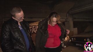 beauty BBW having three rough dick men at once