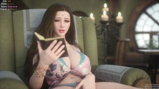3D Comic - Fallen Lady (Anime) Karen Breast Milk Cow Part four
