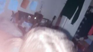 Blonde fwb sucks me