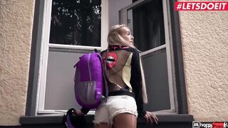 HornyHostel - Daisy Lee Gigantic Tits Czech Teenagers Sex 4 Bed With big black dick Roommate