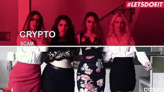SCAMANGELS - VALENTINA NAPPI, KARMA RX AND ATHENA FARIS - THE CRYPTO SCAM!! FULL SEX SCENE